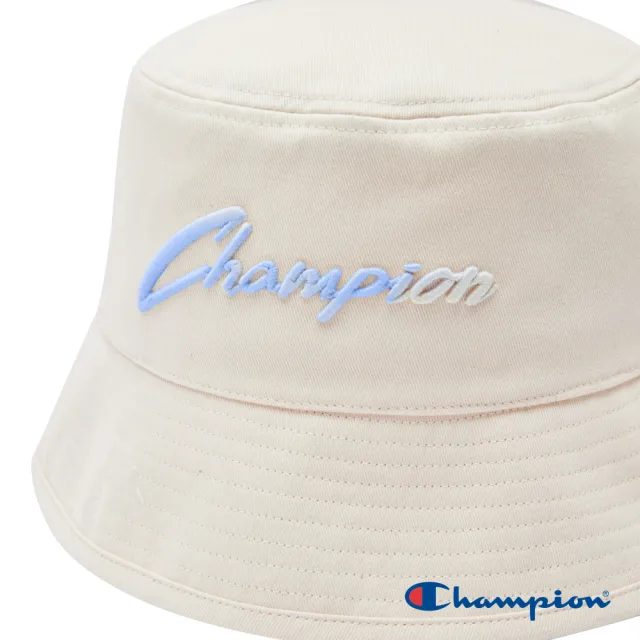 【Champion】官方直營-光變刺繡漁夫帽(淺米色)