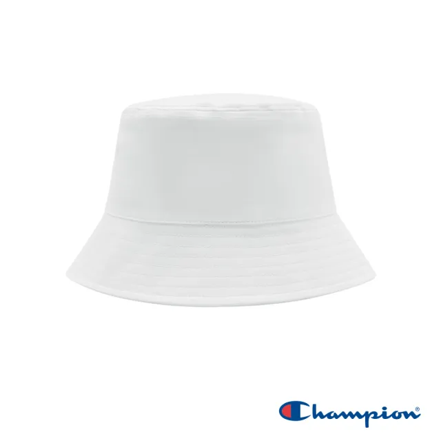【Champion】官方直營-矽膠草寫LOGO標漁夫帽(白色)