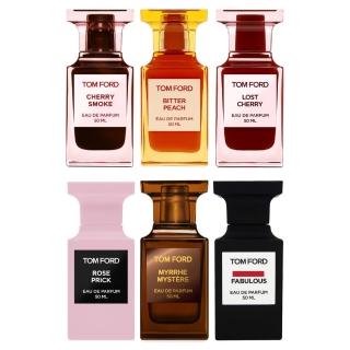 【TOM FORD】私人調香淡香精 50ml(先聲奪人/禁忌玫瑰/蜜桃狂想/煙燻櫻桃/隱秘沒藥-國際航空版)