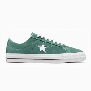 【CONVERSE】One Star Pro OX 男女 休閒鞋 滑板鞋 經典 低筒 星星 綠 白(A07618C)