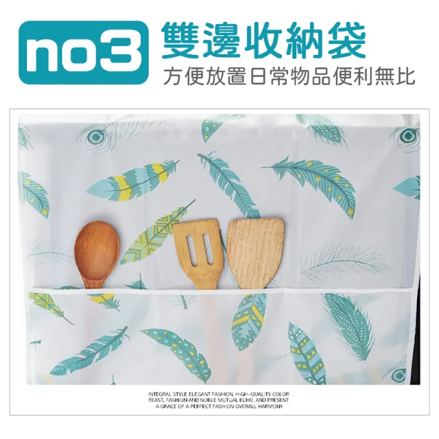【JOP嚴選】冰箱防塵套 洗衣機防塵套 微波爐防塵套(防塵 收納)