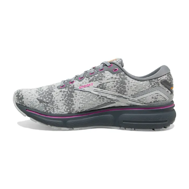 【BROOKS】女鞋 慢跑鞋 避震緩衝象限 GHOST 15 數位迷彩限定款(1203801B147)