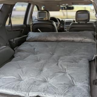 【May Shop】兩入組 露營 車泊必備 自動充氣床墊 雙人枕一體成形