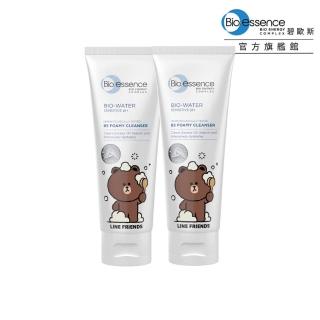 【Bio-essence 碧歐斯】LINE FRIENDS獨家聯名 水感舒緩B5潔面霜100ml(2入組)