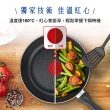 【Tefal 特福】momo獨家 極巧系列不沾鍋3件組(28cm炒鍋+26cm深平底鍋+鍋鏟)