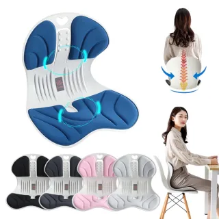 【CGW】護腰坐墊升級加大旋磁護腰防駝背靠墊(減壓坐墊 骨盆枕 護腰靠墊  美臀坐墊 椅墊 腰靠)