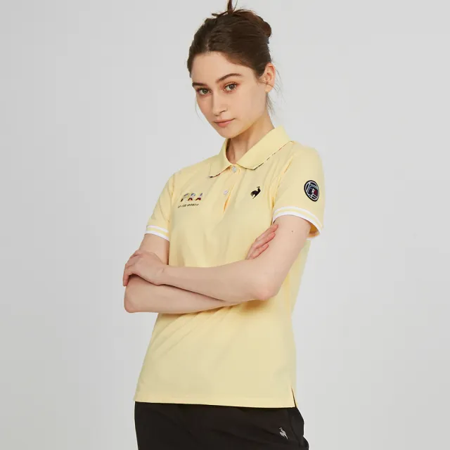 【LE COQ SPORTIF 公雞】休閒經典短袖POLO衫 男女款-4色-LWT21345_LWT22345