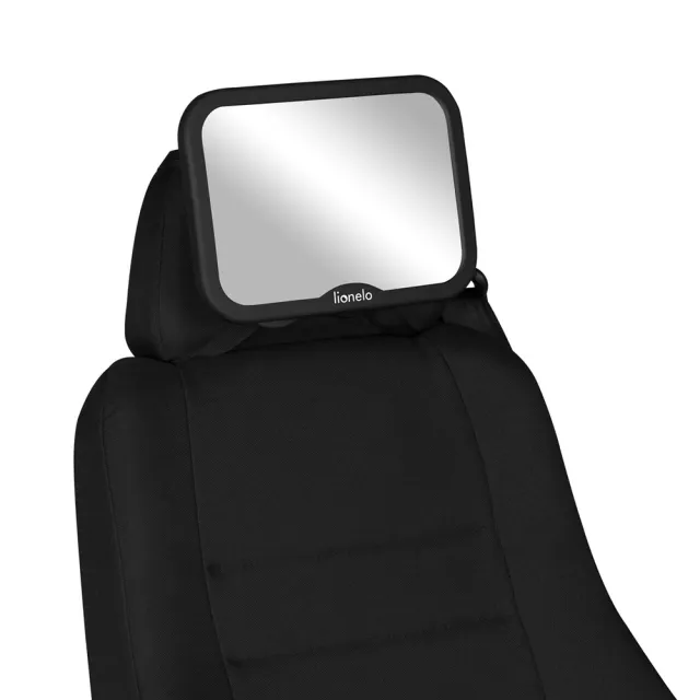 【Lionelo】Sett 車內嬰兒後視觀察鏡(加大版車內寶寶觀察鏡 車內後視鏡 安全座椅後照鏡)