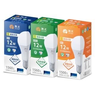 【DanceLight 舞光】1入組 LED E27 12W(舞光原廠授權 環標燈泡 高亮度 環保標章 CNS認證)