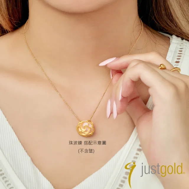 【Just Gold 鎮金店】18K珠波鍊(18吋)