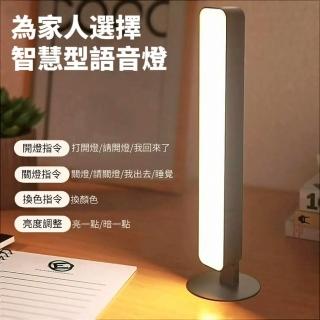 智慧語音聲控燈 2入組(夜燈 語音聲控 房間臥室樓梯)