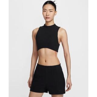 【NIKE 耐吉】AS W NSW NK CHLL KNT RIB CRP T 女 休閒背心 黑(FN3678010)