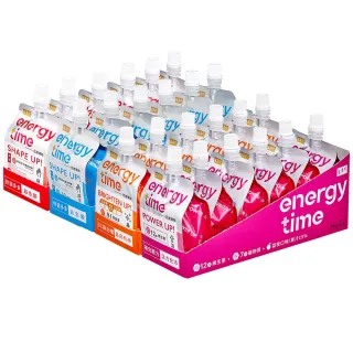 【盛香珍】Energy Time機能飲180gX4盒組(6包/盒-荔枝/柳橙/蘋果/乳酸-口味任選)