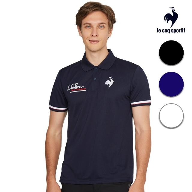 【LE COQ SPORTIF 公雞】休閒經典短袖POLO衫 男款-3色-LWT21943