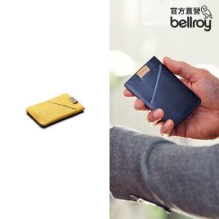 【Bellroy 官方直營】Card Sleeve 真皮票卡鈔票皮夾(果黃色)