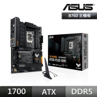 【ASUS 華碩】華碩 TUF GAMING B760-PLUS WIFI 主機板