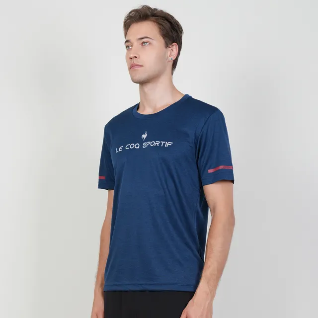 【LE COQ SPORTIF 公雞】運動基礎短袖T恤 男款-3色-LWT21502