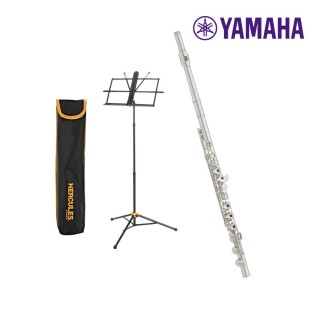 【Yamaha 山葉音樂】YFL-272 標準級長笛 開孔式 有E鍵／管樂團指定樂器(YFL272 管樂器 短笛 長笛 社團)