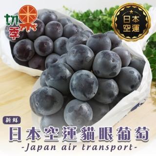 【切果季】日本巨峰貓眼葡萄2房x1盒(1.4kg/盒 禮盒裝)(中秋禮盒)