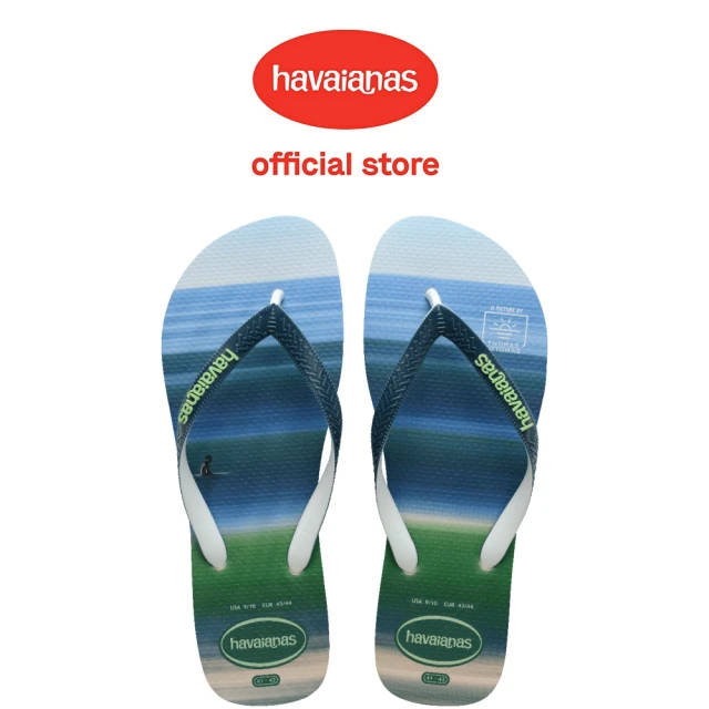 havaianas 哈瓦仕 拖鞋 男鞋 夾腳拖 海浪 風景 Top Surf Sessions 漸層藍 4149094-7470M(哈瓦士)