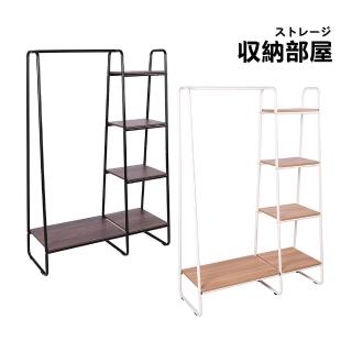 【收納部屋】日系A字型鐵藝置物衣架(掛衣架 吊衣架 衣帽架)