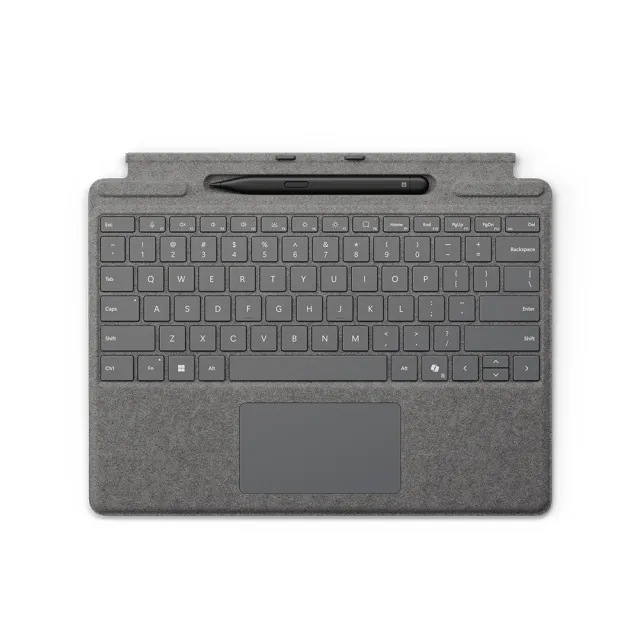 【Microsoft 微軟】CoPilot鍵盤蓋+筆組★Surface Pro-第11版 13吋- 石墨黑(X Elite/16G/1TB/W11)