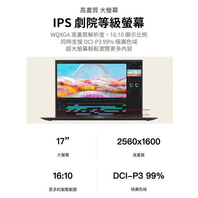 【LG 樂金】微軟M365組★17吋 Ultra 5 AI筆電(17Z90S-G.AA54C2/Ultra5-125H/16G/512G SSD/W11/EVO/冰雪白)