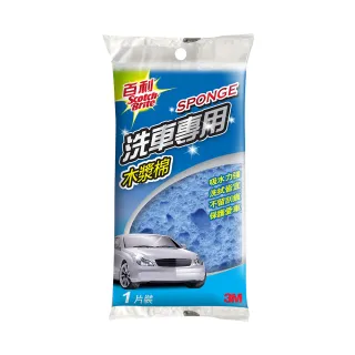 【3M】百利洗車專用木漿棉1片裝