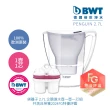 【BWT 德國倍世】福利品 2.7L企鵝濾水壺 鎂離子1壺1芯組(白色)