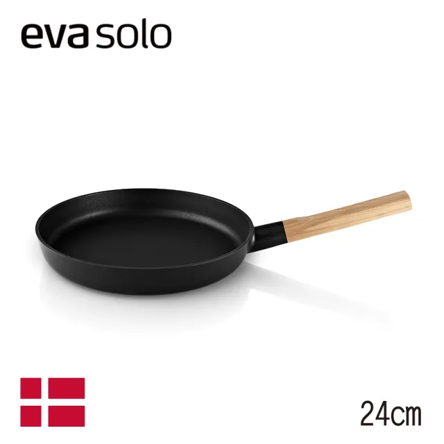 【Eva Solo】Nordic Kitchen鑄造輕量不沾鍋平底鍋24cm(TVBS來吧營業中選用品牌)