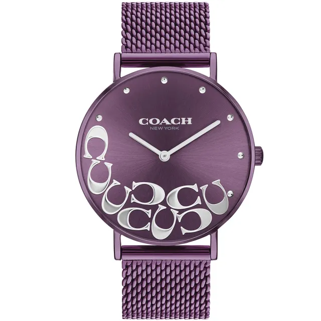 【COACH】COACH 2024專櫃全新人氣優雅輕奢時尚 米蘭帶/皮革 女錶 男錶 腕錶(25款可選)