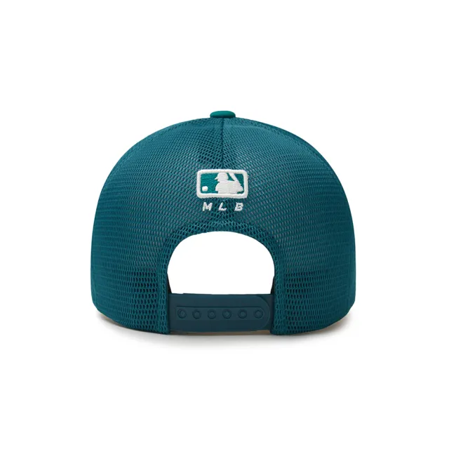 【MLB】童裝 可調式棒球帽 童帽 MONOGRAM系列 克里夫蘭守護者隊(7ACPM0143-45GND)