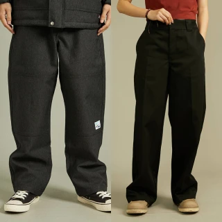 【Dickies】男女款寬褲/直筒長褲/縮口褲/七分褲(多款任選)