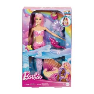 【ToysRUs 玩具反斗城】Barbie芭比 夢幻變色美人魚組合(玩具 兒童 家家酒)
