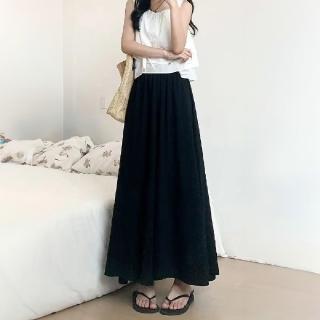 【LANNI 藍尼】★垂墜感修身氣質褲裙(女裝/洋裝/套裝/長版上衣/連身裙)