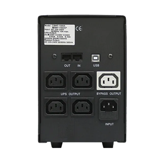 【科風】PCM BNT-500A 500VA/300W 在線互動式/直立式 UPS不斷電系統(適用電壓110V)