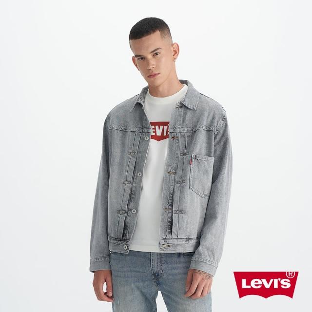 【LEVIS 官方旗艦】男款 Type1復古寬鬆版型外套 牛仔外套 人氣新品 0016W-0000