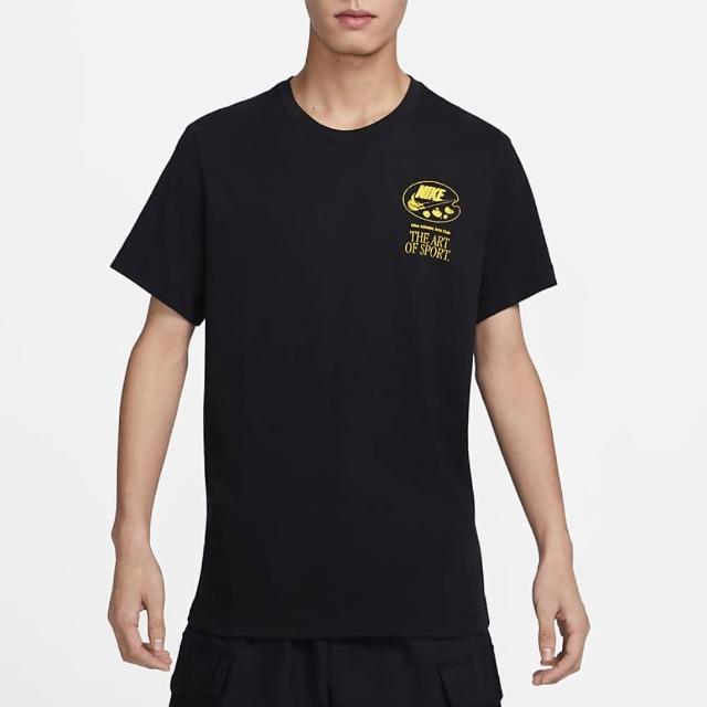 【NIKE 耐吉】上衣 男款 短袖上衣 運動 AS M NSW TEE ART IS SPORT LBR 黑 FB9799-010