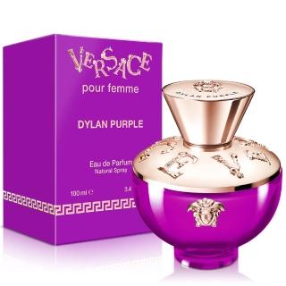 【VERSACE 凡賽斯】狄倫紫女性淡香精 100ML(專櫃公司貨)
