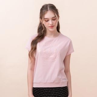 【perng yuh 芃諭名品】*甜俏公主 柔彈棉質 連袖T恤(2024 SS Collection｜3A春夏 優惠系列)