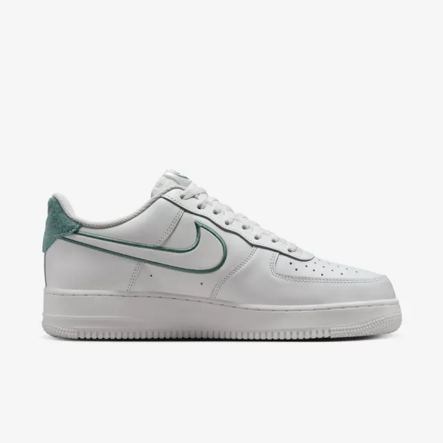 【NIKE 耐吉】Air Force 1 07 Lv8 男 休閒鞋 經典 復古 毛圈布 緩震 白綠(FN8349-100)