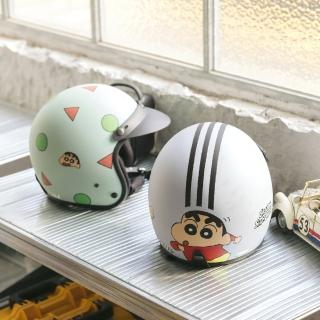 【Norns】蠟筆小新安全帽(3/4半罩安全帽 機車造型騎士帽 睡衣 卡通安全帽 臺灣製造)