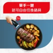 【Tefal 特福】MOMO獨家 法國製巧變精靈系列可拆式不沾鍋3鍋6件組-魔力紅