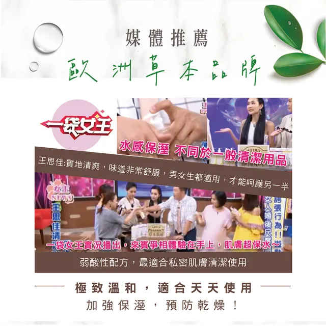 【GREEN PHARMACY 草本肌曜】茶樹平衡水嫩私密潔膚露 300ml(清新/水嫩/自然香氣/孕期可用/官方直營)
