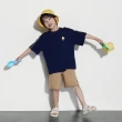 【GAP】男童裝 Logo小熊印花圓領短袖T恤-海軍藍(466201)