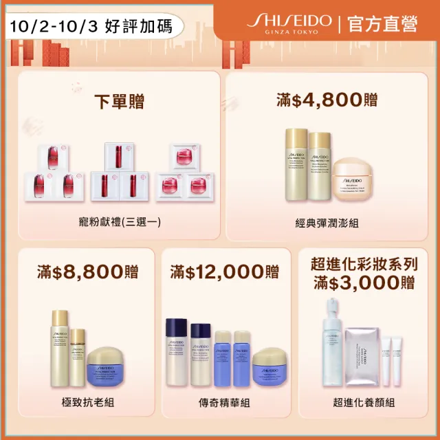 【SHISEIDO 資生堂國際櫃】激抗痕亮采緊緻乳100ml 輕盈/豐潤 任選(白金乳/5G透亮精華乳/乳液/臉部保養)