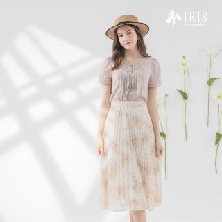 【IRIS 艾莉詩】氣質荷葉上衣-2色(42145)