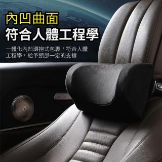 【Wangke旺科】五代機械頭枕-絨布款(智慧四向頭枕 汽車頭枕 車用護頸枕 頸椎枕 記憶枕)
