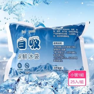 【Dagebeno荷生活】可拋棄式自吸水凝膠保冰袋 野餐效遊保冷保冰冰袋 保鮮冷凍包(小號1組)