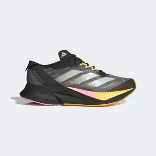 【adidas 愛迪達】慢跑鞋 女鞋 運動鞋 緩震 ADIZERO BOSTON 12 W 黑黃粉 IF9221